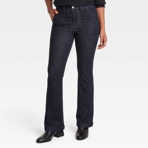 NWT Women's High-Rise Anywhere Flare Jeans -
Knox Rose™ Dark Blue new size 6/28